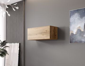 slomart Cama VIGO omarica 90x35x32 cm, hrast wotan