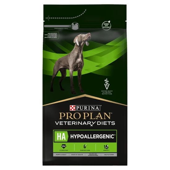 slomart purina pro plan veterinary diets canine ha hypoallergenic - suha hrana za pse - 3 kg