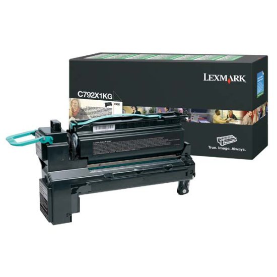 Lexmark C792X1KG črn, originalen toner