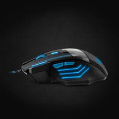 Esperanza Gaming miška Esperanza MX201 WOLF modra