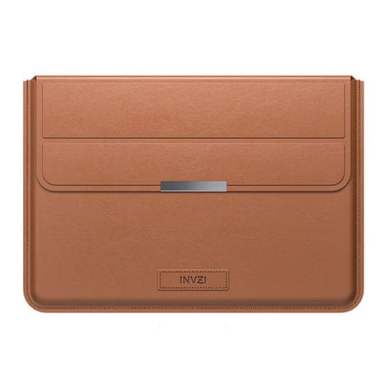 INVZI Leather Sleeve etui za MacBook Pro / Air 15 - 16'', rjav