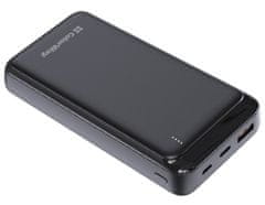 ColorWay powerbank/ 20 000 mAh/ USB QC3.0/ USB-C Power Delivery 20W/ Micro-USB/ Črna