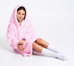 Cozy Noxxiez Odejica CH325 Unicorn - topla TV odeja s kapuco za otroke od 7 do 12 let