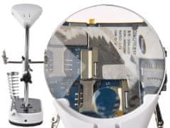 Verkgroup 3v1 LED 5 povečevalno steklo za spajkanje tretja roka in držalo 220V 10x povečava