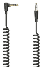Hama 00205113 spiralni avdio kabel, 3.5 mm jack, stereo, 0,75 m
