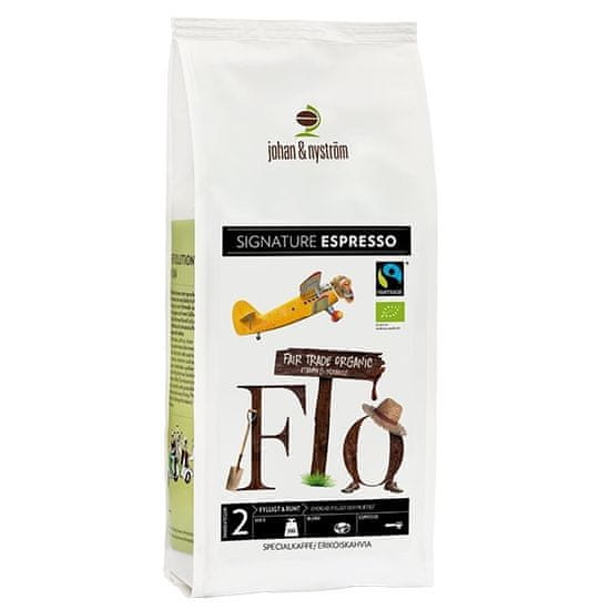 Johan & Nyström Kava v zrnu Johan & Nyström - Espresso Fairtrade