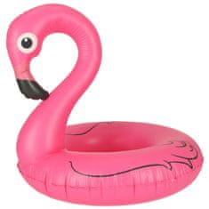 Ikonka Aga Napihljiv obroč Flamingo 90cm