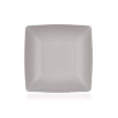 Banquet Globok kvadratni krožnik CULINARIA 17,5 x 17,5 cm, Latte, komplet 12 kosov