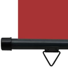 Vidaxl Balkonska stranska tenda 160x250 cm rdeča