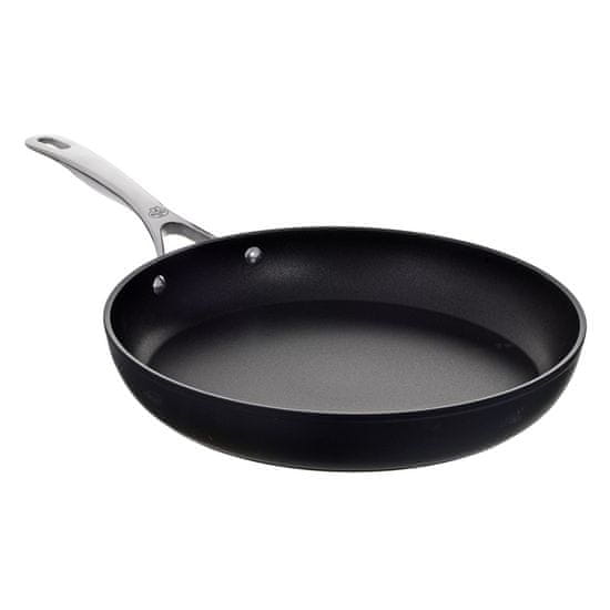 Ballarini Vsestranska ponev Ballarini ALBA ALBG0L0.24U, črna, 24 cm, titan, negorljiva, primerna za vse vrste kuhalnikov, pomivalna v stroju.