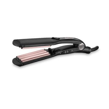 BaByliss BaByliss The Crimper (BBL 2165CE) kodralnik kodralne plošče, topla črna, roza