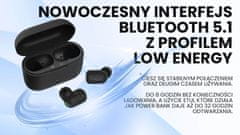 SAVIO savio tws-09 ipx5 slušalke/slušalke brezžične glasbene slušalke v ušesih bluetooth črne