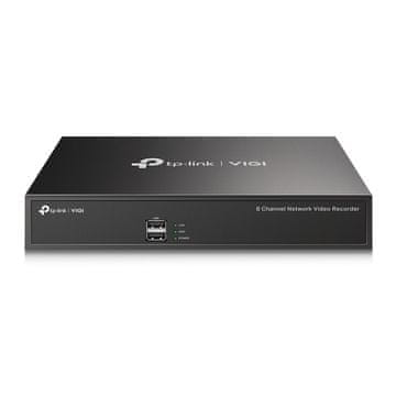 slomart TP-Link VIGI NVR1004H-4P omrežni snemalnik, 8 kanalov, črn