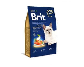 shumee BRIT Dry Premium Adult z lososom 1,5 kg