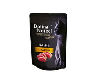 shumee DOLINA NOTECI Premium sterilizirana hrana za mačke z račjo kašo 85 g