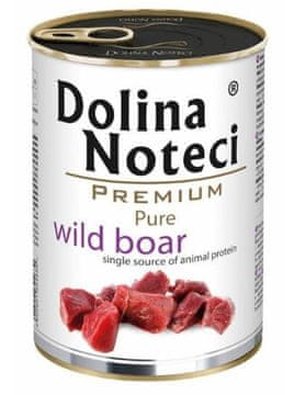 DOLINA NOTECI Dolina Noteci Premium Pure mokra hrana za odrasle pse, 400g - bogata z jelenom, brez piščanca in žit, za vse pasme