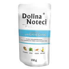 DOLINA NOTECI DOLINA NOTECI Premium konzervirana hrana za pse z jagnjetino - 150 g, brez glutena in umetnih dodatkov, primerna za vse pasme
