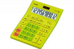 shumee CASIO PISARNIŠKI KALKULATOR GR-12C-GN LIME, 12 DIGITALNI ZASLON