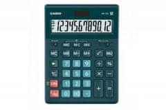 Casio Uradni kalkulator CASIO GR-12C-DG z 12-mestnim zaslonom v zeleni barvi, primeren za pisarno, napajanje na baterije in sončno energijo.