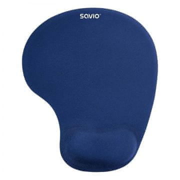 SAVIO SAVIO MP-01NB Podloga za miško s podporo za zapestje (230x190 mm)