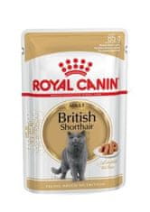 Royal Canin ROYAL CANIN mokra hrana za britanske mačke, paket 12x85g, primerna za odrasle, z okusom perutnine