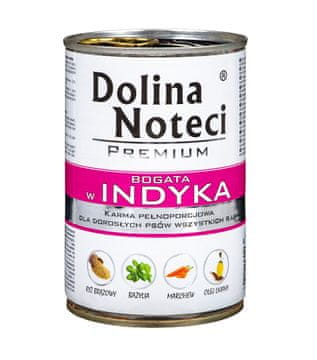DOLINA NOTECI Dolina Noteci Premium Rich s puranom - Mokra hrana za pse, 400 g