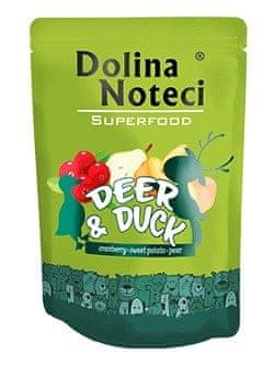 DOLINA NOTECI Dolina Noteci Superfood - jelen in račja - mokra pasja hrana - 300 g