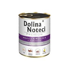 DOLINA NOTECI DOLINA NOTECI Premium mokra pasja hrana z zajcem in brusnicami - 800 g, brez umetnih dodatkov, brez glutena