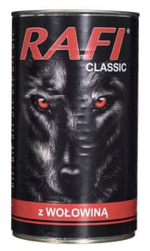 DOLINA NOTECI DOLINA NOTECI Rafi Classic goveje meso - Vlažna hrana za odrasle pse 1240 g, primerna za vse pasme