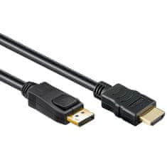 Gembird Allteq CC-DP-HDMI-6 video kabelski adapter DisplayPort na HDMI Tip A (Standard) - Modra, 1 kos, 5 let garancije
