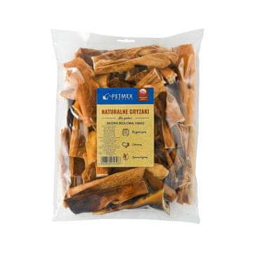 slomart Pasji priboljšek PETMEX goveja koža 15cm, 1000g