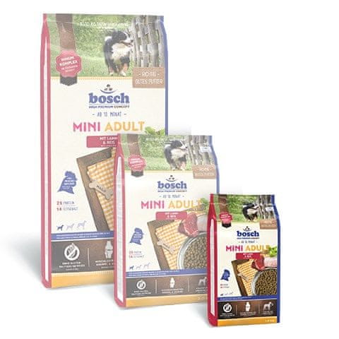 Bosch Bosch MINI ADULT WITH LAMB &amp; RICE