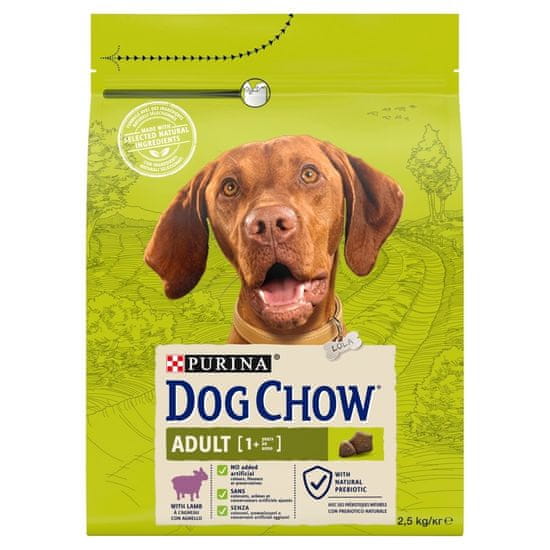 slomart DOG CHOW ADULT Lamb 2.5 kg