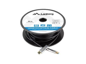 LANBERG HDMI KABEL M/M V2.0 40M OPTIČNI AOC