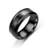 Smart Ring – Prstan za spremljanje počutja, črna, 57 mm