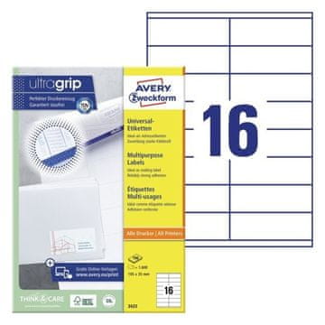 Avery Zweckform Etikete zweckform 3423 105x35mm