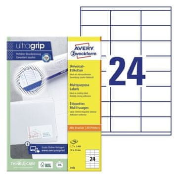 Avery Zweckform Etikete zweckform 3422 70x35mm