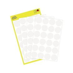 Avery Zweckform Etikete zweckform okrogle fi-18mm - 3170 bele