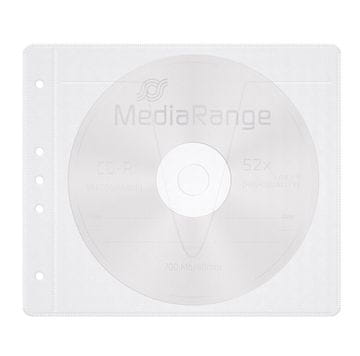 MediaRange Etui za cd enojni perforacija 1/50