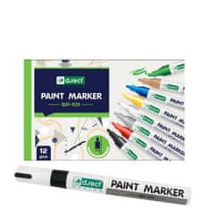 Leviatan Flomaster paint marker levia sp-101 - črn