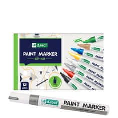 Leviatan Flomaster paint marker levia sp-101 - srebrn