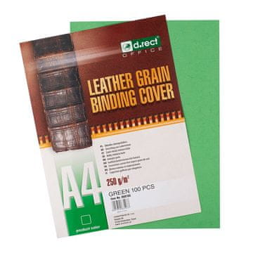 Leviatan Karton za vezavo a4 1/100 250g levia - zelen