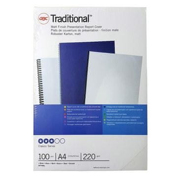 GBC Karton za vezavo a4 1/100 bel nesvetleč 220g ce080070