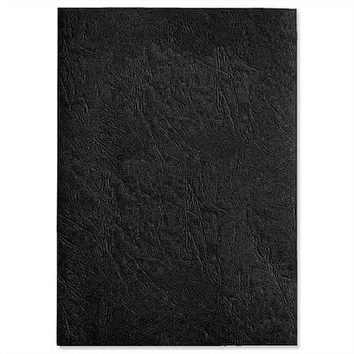 GBC Karton za vezavo a4 1/100 črn relief ce040010
