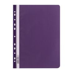 Leviatan Mapa pvc s sponko levia s perforacijo - viola