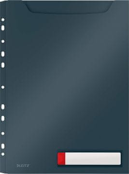 Leitz Mapa pvc u s perforacijo maxi cosy a4 1/3 modra 46680061