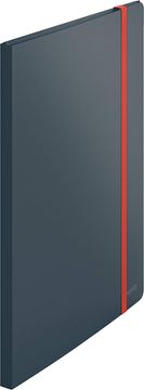 Leitz Mapa s prozornimi vložki in elastiko a4 1/20 cosy siva 46700089