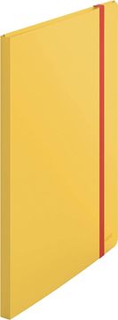 Leitz Mapa s prozornimi vložki in elastiko a4 1/20 cosy rumena 46700019