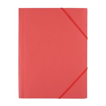 Leviatan Mapa z elastiko pvc levia a4 - rdeča