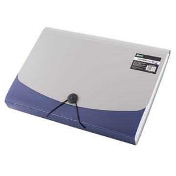 Leviatan Mapa za dokumente 12 delna levia modra 007538